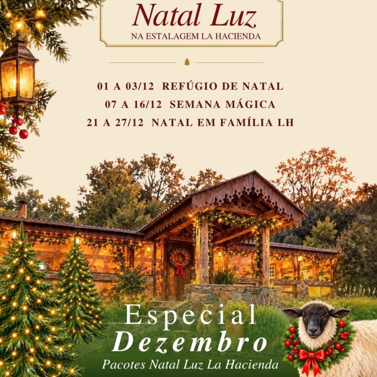Dezembro na Estalagem La Hacienda em Gramado – RS.