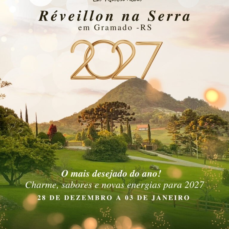 Réveillon 2027 na Estalagem La Hacienda em Gramado!
